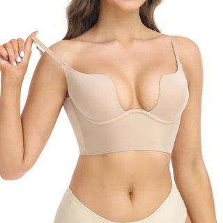 Shapewear Bodysuit Women Deep V-Neck Body Shaper ALODIA STORE