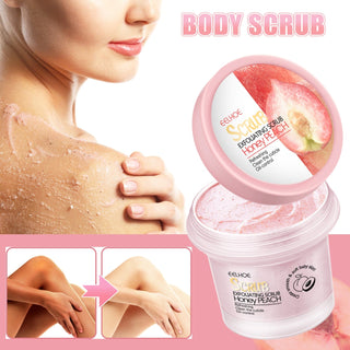 Peach Body Scrub Body Face Deep Cleaning Whitening Repair Pores Moisturizing Body Brightening Honey Exfoliating Scrub Cream 100g ALODIA STORE