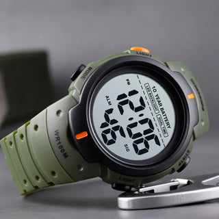 SKMEI Outdoor Sport Watch 100M Waterproof Digital Watch Men Fashion Led Light Stopwatch Wrist Watch Men's Clock Reloj Hombre ALODIA STORE