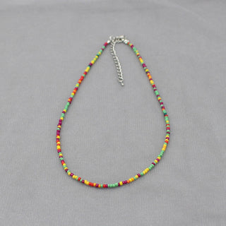 Simple Seed Beads Strand Choker Necklace Women String  Collar Charm Colorful Handmade Bohemia Collier Femme Jewelry Gift ALODIA STORE