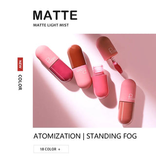Pudaier Matte Liquid Lipstick Waterproof Professional Makeup Full Portable Lip Glaze for Make Up Tint Lip Gloss Mini Cosmetic ALODIA STORE