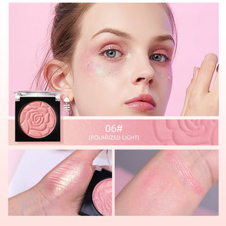 MENOW B705 10-Color Petal Blush Monochrome Blush on ALODIA STORE