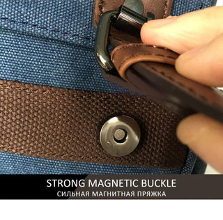 Scione Small Canvas Backpack Men Travel Back Pack Multifunctional Shoulder Bag Women Laptop Rucksack School Bags Female Daypack ALODIA STORE