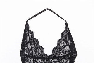 Sexy Plus size Women lingerie Lace See-through Erotic Underwear lingerie sheer bodysuit Sleepwear Exotic intimate sexy lingerie ALODIA STORE