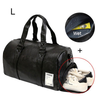 Travel Bag Carry on Luggage Duffel Bags Large PU Leather Tote Belt Weekend Crossbody Bag Overnight Solid sac de voyage XA88WC ALODIA STORE