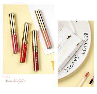 QIBEST Liquid Lipstick Waterproof ALODIA STORE