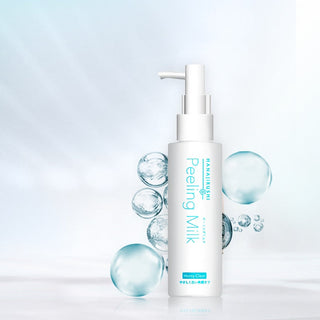 HANAJIRUSHI Facial Body Exfoliator Cream Peeling Milk Emulsion Scrub Polish Skin Remove Dead Skin Cell Horny Moisture Skin 120ml ALODIA STORE