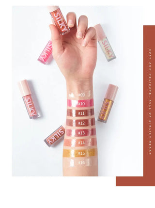 Pudaier 16 Colors Hydrating Lipstick For Lips Makeup Waterproof  Lipsticks Satin Glitter Lip Glaze Professional Lip Gloss ALODIA STORE