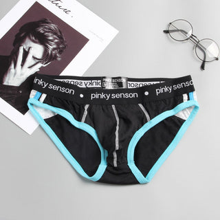 Pinky Senson Mens Underware Briefs Calzoncillos трусы мужские Brave Person Mens DesignerBriefs Gays Clothes ALODIA STORE