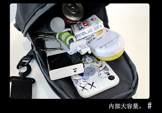 Fashion Chest Bag Men Universal Polyhedron Diagonal Hard Shell Waterproof Function Backpack Riding Couple Shoulder Bag ALODIA STORE