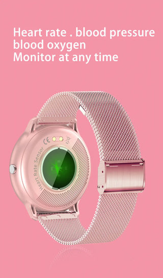 LIGE New Women Smart Watch Men Real-Time Activity Tracker Heart Rate Monitor Sports Ladies Smart Watch Men For Android IOS ALODIA STORE