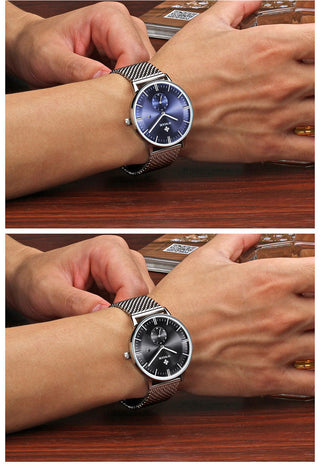 Famous Brand WWOOR Watch Men Luxury Casual Quartz Watches For Men Sports Business Leather Wrist Watch Men Relogio Masculino ALODIA STORE