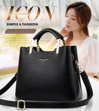 Fashion Hand Bags for Women Famous Brand Leather Shoulder Bag Ladies Purses and Handbags Luxury Handbags Women Bags Designer Sac ALODIA STORE