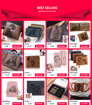 Wallet Picture Custom Wallet ALODIA STORE