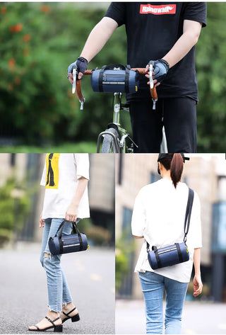 Rhinowalk Handlebar Bag Bicycle Bag Frame Pannier Bag Waterproof Multifunction Portable Shoulder Bag Cycling Bag Bike Accessorie ALODIA STORE