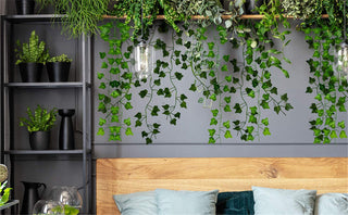 Artificial Plants Home Decor Green Silk Hanging ALODIA STORE