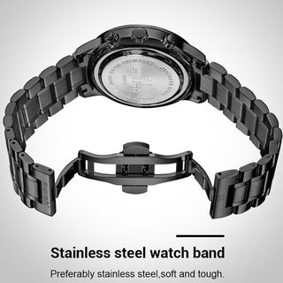 SWISH Men Watch 2022 Waterproof Stainless Steel Sport Quartz Clock Men's Watches Top Brand Luxury Man Wristwatch ALODIA STORE