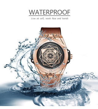 men watch Brand ONOLA Luxury fashion unique sport 2021 new leather quartz watch men relogio masculino ALODIA STORE