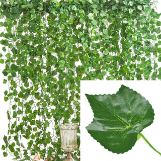 Artificial Plants Home Decor Green Silk Hanging ALODIA STORE
