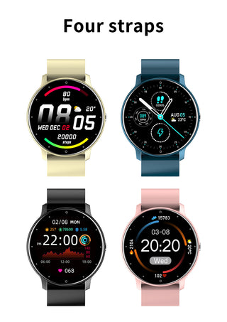 Women Smart Watch Men Smartwatch Heart Rate Monitor Sport Fitness Music Ladies Waterproof Watch For Android IOS Phone ALODIA STORE