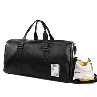 Travel Bag Carry on Luggage Duffel Bags Large PU Leather Tote Belt Weekend Crossbody Bag Overnight Solid sac de voyage XA88WC ALODIA STORE