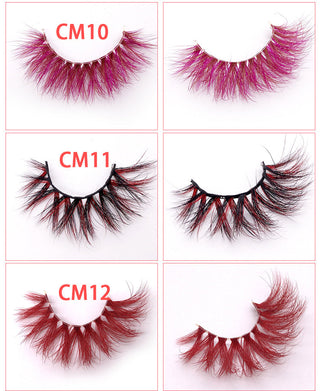 New color 3D mink lashes extension ALODIA STORE
