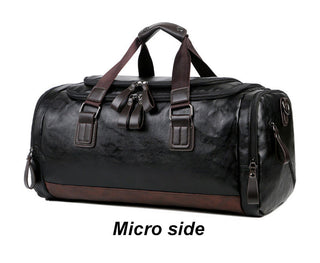 Men Quality Leather Travel Bags Carry on Luggage Bag Men Duffel Bags Handbag Casual Traveling Tote Large Weekend Bag Hot XA631ZC ALODIA STORE
