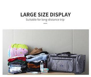 Large travel bags 70cm sport Duffle Bags Female Overnight Carry on Luggage bags men Waterproof Oxford Weekend bags sac de Sport ALODIA STORE
