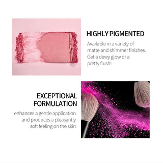 MENOW B705 10-Color Petal Blush Monochrome Blush on ALODIA STORE