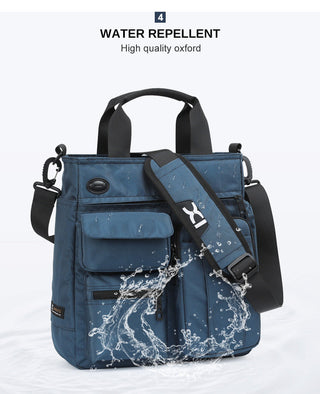 Headphone Hole Waterproof Crossbody Bag Nylon Travel ALODIA STORE