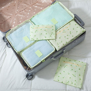 RUPUTIN 6Pcs/set Baggage Travel Organizer Bags waterproof ALODIA STORE