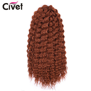 Synthetic Ariel Curl Hair Water Weave Passion Twist Crochet Braids Hair Extensions Ombre Blonde Pink Braiding Hair For Women ALODIA STORE