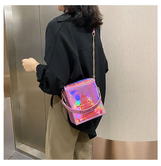 ENJOININ Chinese Takeout Box Purse Pu Leather Women ALODIA STORE