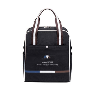 Portable Lunch Bag New Thermal Insulated Lunch Box Tote Cooler Bag Bento Pouch Lunch Container School Food Storage Bags ALODIA STORE