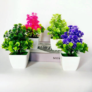Mini Artificial Aloe Plants Bonsai Small Simulated Tree Pot Plants Fake Flowers Office Table Potted Ornaments Home Garden Decor ALODIA STORE