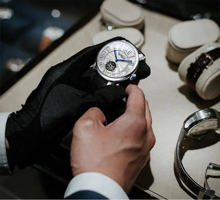 Switzerland Luxury Brand Men Skeleton Watch Leather Seagull Movement Automatic Men Watch Business relogios masculino Waterproof ALODIA STORE