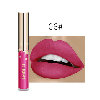 QIBEST Liquid Lipstick Waterproof ALODIA STORE