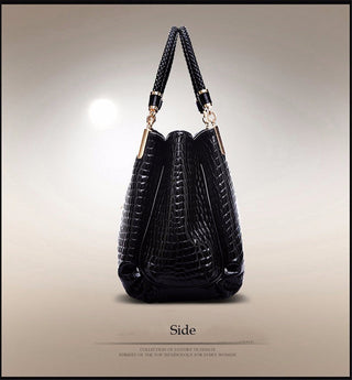 Ladies Hand Top-handle Bags for Women 2019 PU Leather Designer Handbags High Quality Women Shoulder Bag Black Bolsa Feminina Sac ALODIA STORE