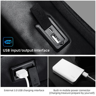Fenruien Waterproof 15.6 Inch Men Laptop Backpack Usb Charging School Bag Anti Theft Backpack Male Travel Backpacks 2020 New ALODIA STORE