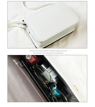 JIEROTYX Letter Print Shoulder Bag Rock Designer ALODIA STORE