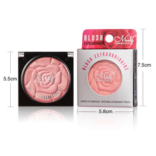 MENOW B705 10-Color Petal Blush Monochrome Blush on ALODIA STORE