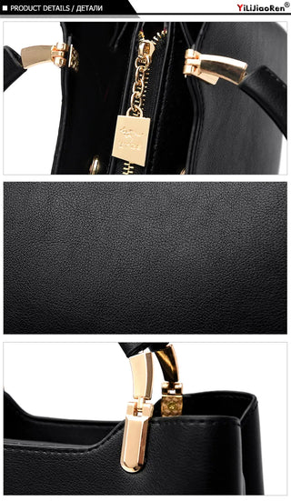 Fashion Hand Bags for Women Famous Brand Leather Shoulder Bag Ladies Purses and Handbags Luxury Handbags Women Bags Designer Sac ALODIA STORE