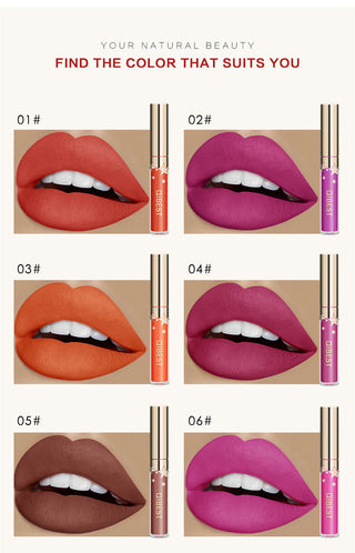 QIBEST Liquid Lipstick Waterproof ALODIA STORE