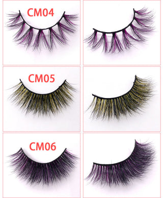 New color 3D mink lashes extension ALODIA STORE