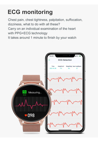 New 390*390 HD Screen NFC Smart Watch Men Bluetooth Call Sport GPS Track Watch Custom Dial Heart Rate ECG PPG Smartwatch For Men ALODIA STORE