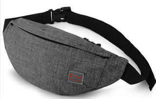 TINYAT Male Men Waist Bag Pack Casual Functional Money ALODIA STORE