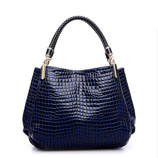 Ladies Hand Top-handle Bags for Women 2019 PU Leather Designer Handbags High Quality Women Shoulder Bag Black Bolsa Feminina Sac ALODIA STORE