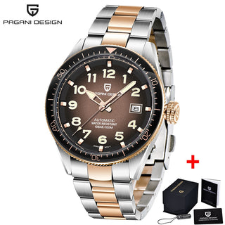 PAGANI DESIGN 2020 Fashion New Men Watch Brand Luxury Waterproof Watch Sports Business Watch Men Stainless Steel Automatic Watch ALODIA STORE