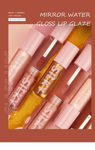 Pudaier 16 Colors Hydrating Lipstick For Lips Makeup Waterproof  Lipsticks Satin Glitter Lip Glaze Professional Lip Gloss ALODIA STORE