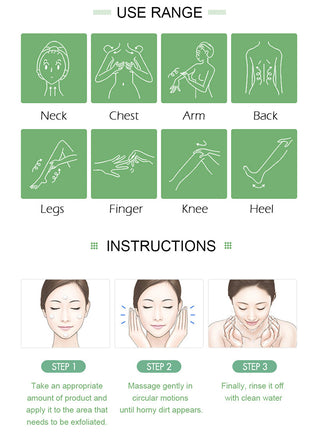Matcha Exfoliating Face Scrub Moisturizing Oil Control Peeling Mud Mask Remove Dead Horny Blackhead Anti Acne Body Scrub ALODIA STORE